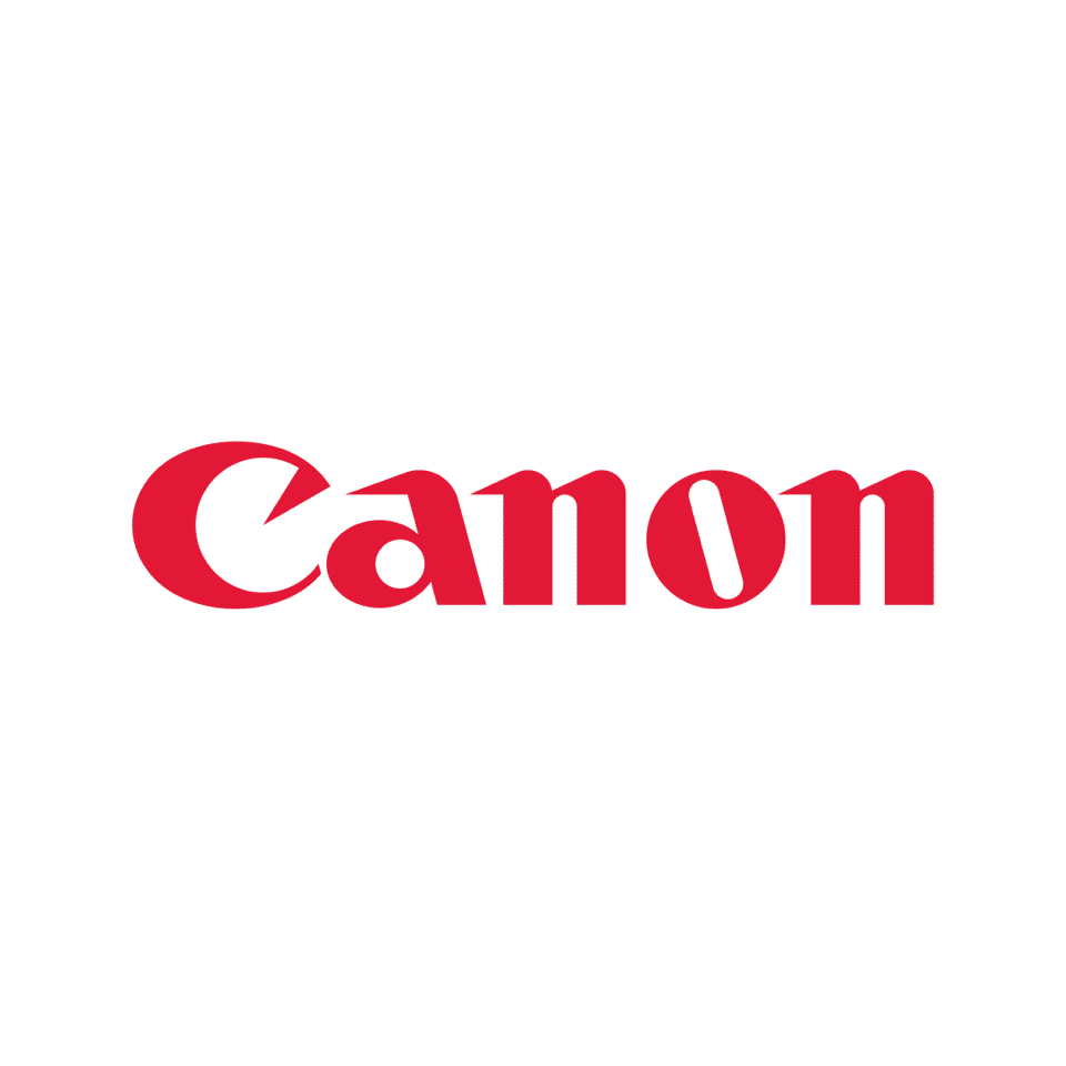 Logo of Canon USA, a camera company and the brand that Darren McBurnett uses.